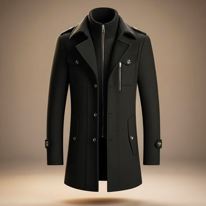 | Valero Men’s Virgin Wool Coat