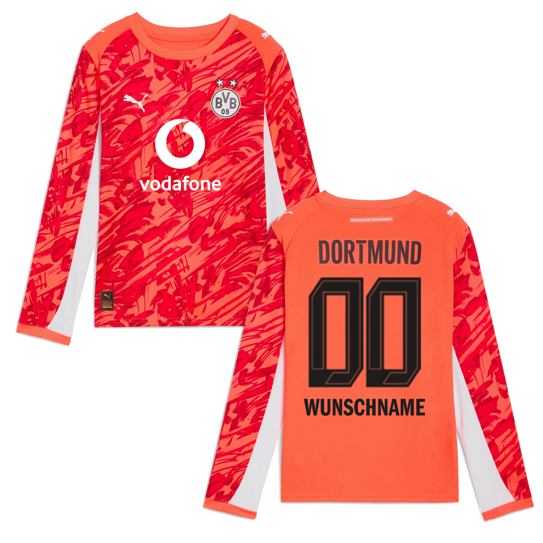 Maillot de gardien rouge Enfants BVB BORUSSIA DORTMUND 25 / 26