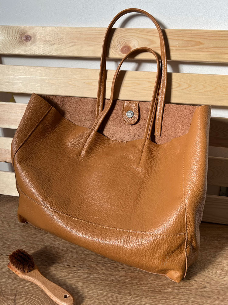 Die Carryall Leder-Tasche