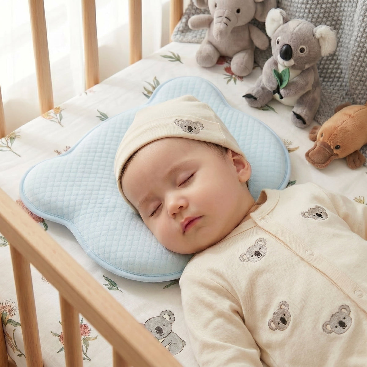 Newborn Comfort Support Pillow for Supervised Awake Time