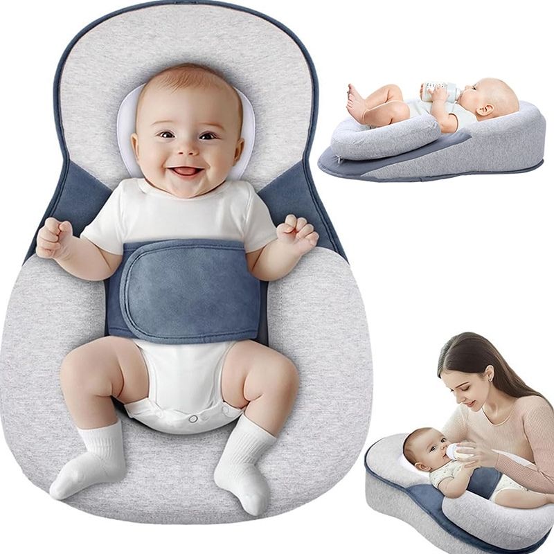 Ergonomic Baby Support Cushion with Washable Cover