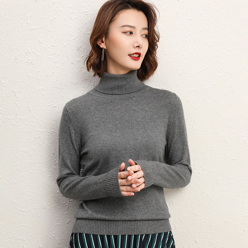 Alaina | Damen Rollkragenpullover