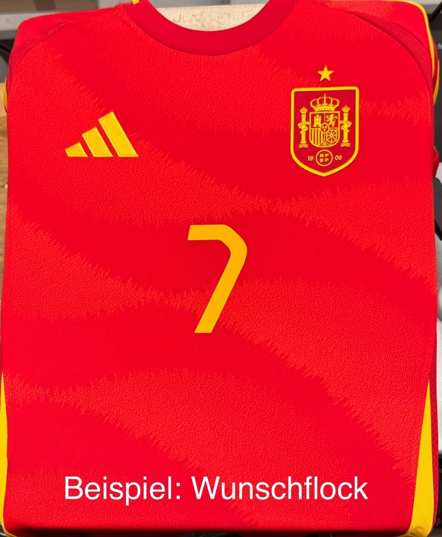 FEF SPAIN Jersey Home Kids EURO 2024
