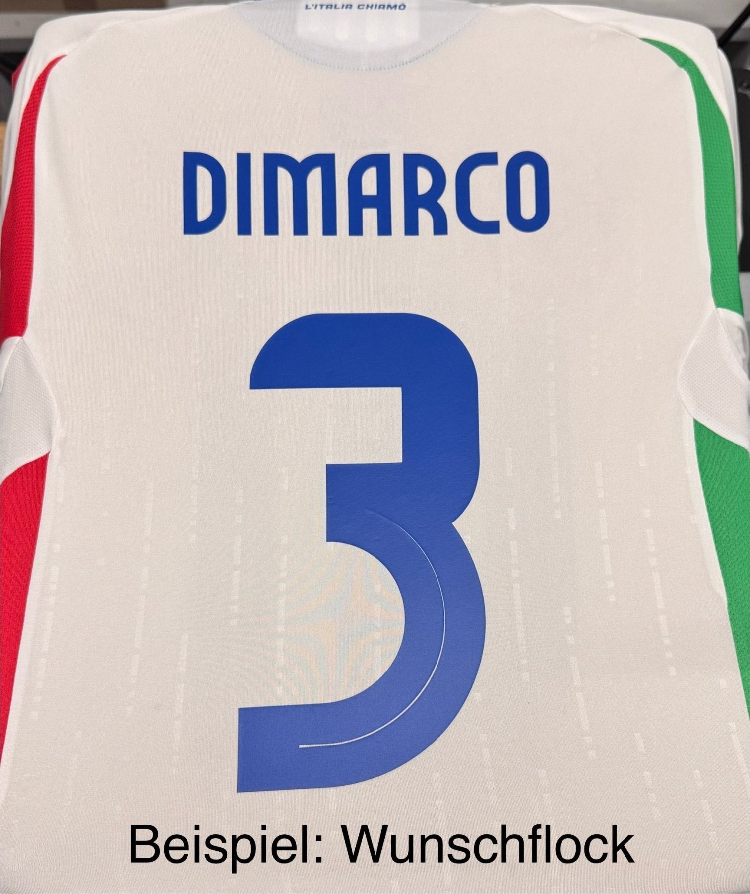 FIGC ITALIEN AUTHENTISCHES Auswärts-Trikot Herren EURO 2024