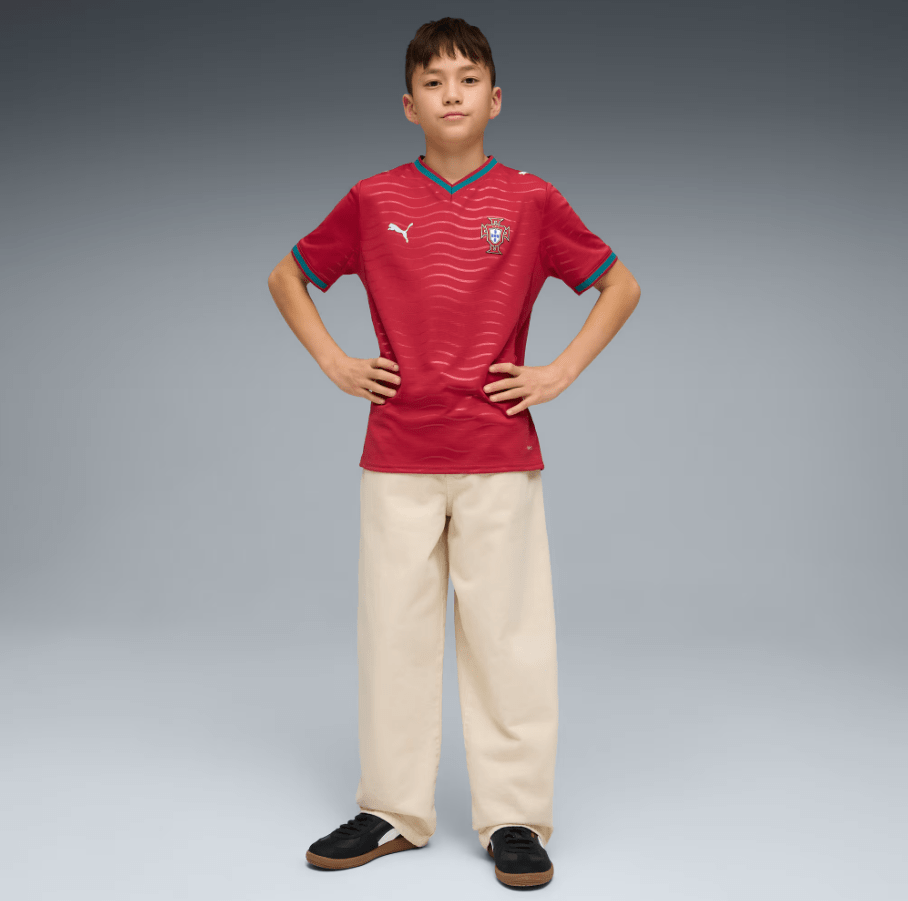 FPF PORTUGAL Home Jersey Kids WM 2026