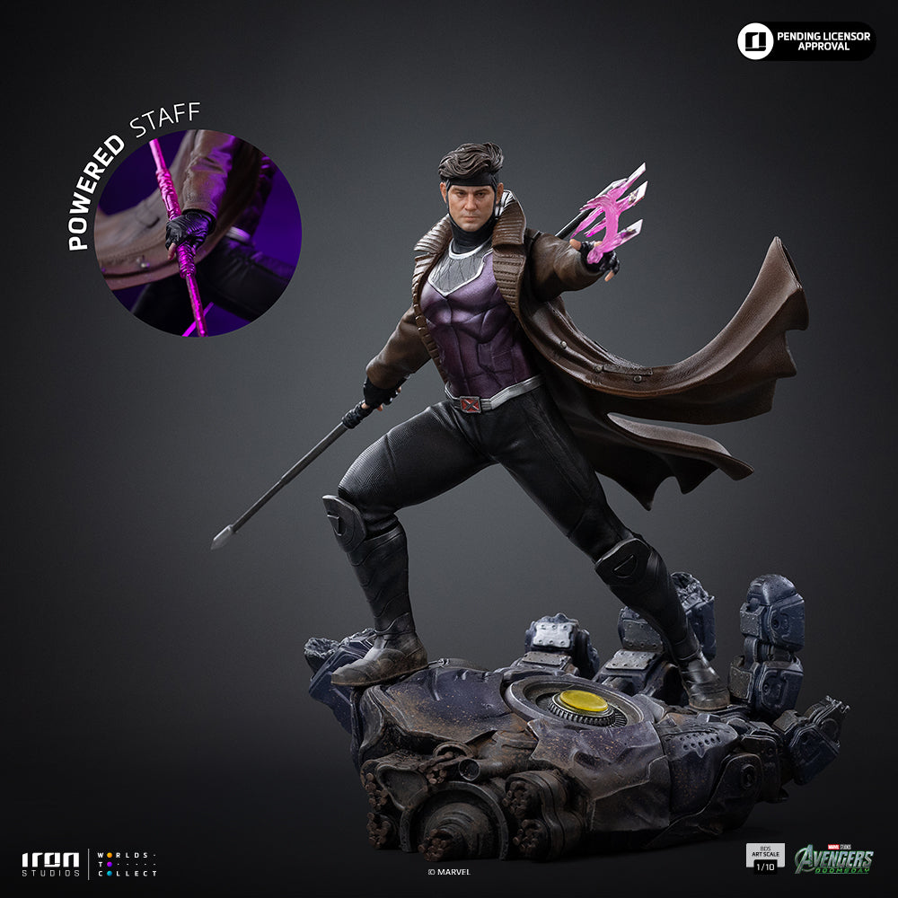 Statue de Gambit - Avengers: Doomsday - BDS Art Scale 1/10 - Précommande