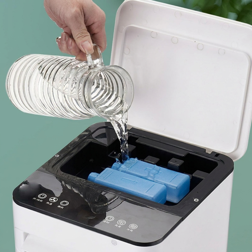 Quiet 3-in-1 Windowless Air Cooler with Remote Control