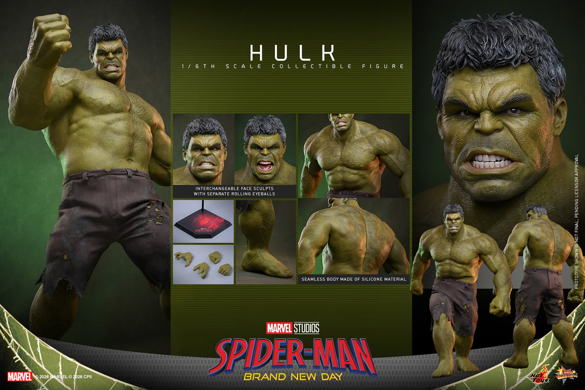 Hulk (Spider-Man: Brand New Day) 1/6-Skala-Actionfigur - Hot Toys