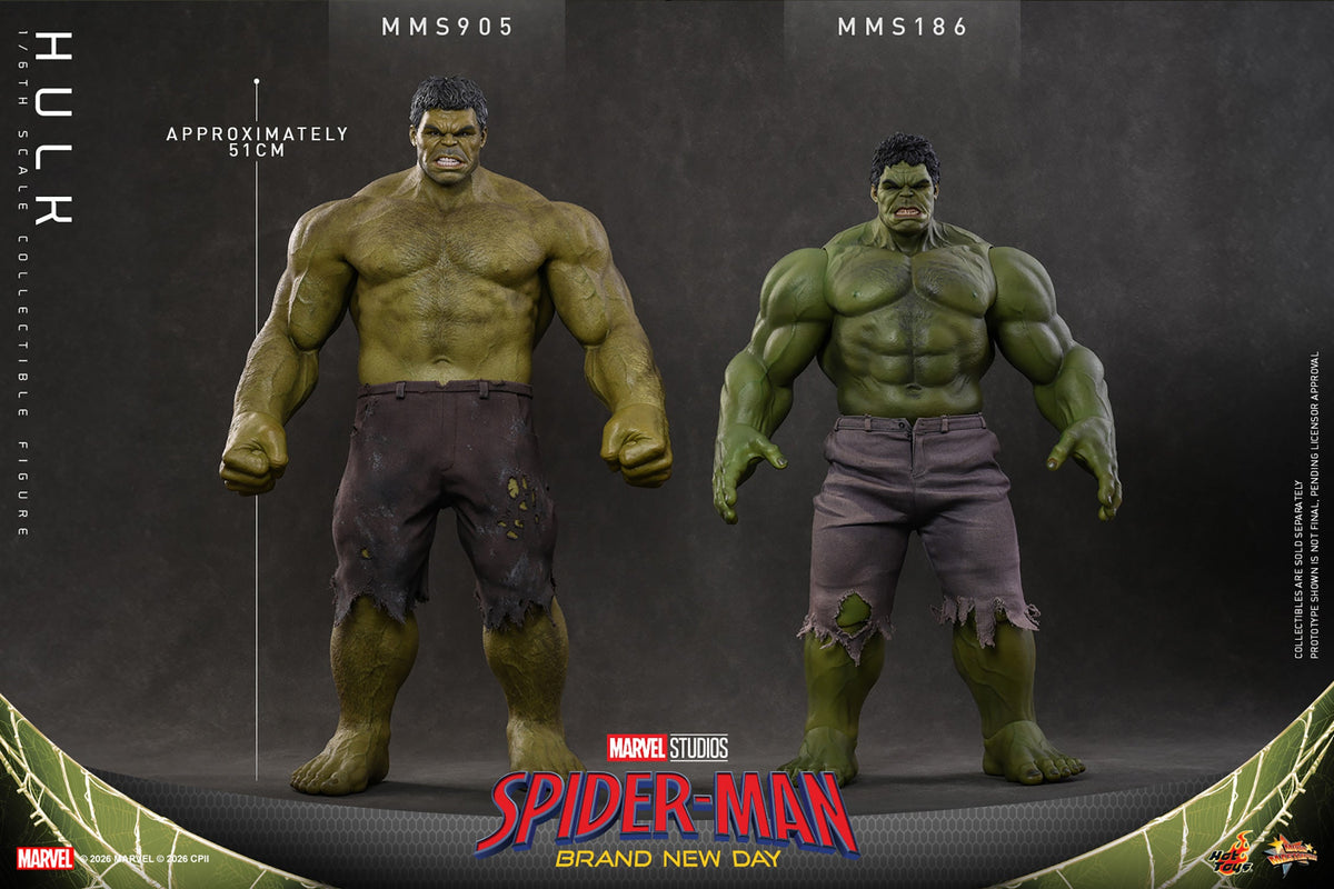 Hulk (Spider-Man: Brand New Day) 1/6-Skala-Actionfigur - Hot Toys