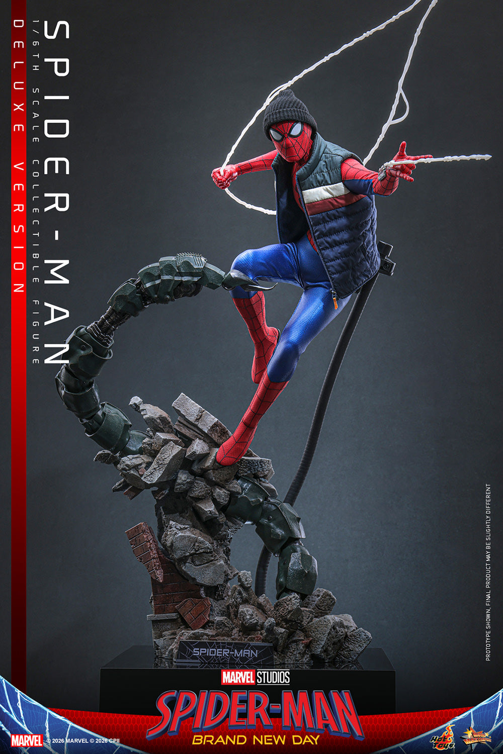 Spider-Man (Brand New Day - Deluxe Version) 1/6 Scale Action Figure - Hot Toys