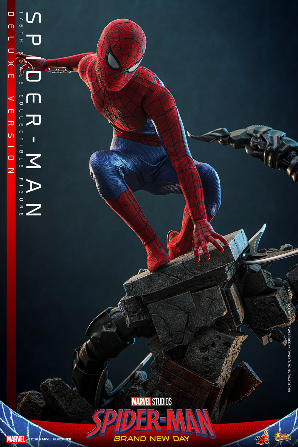 Spider-Man (Brand New Day - Deluxe Version) 1/6 Scale Action Figure - Hot Toys