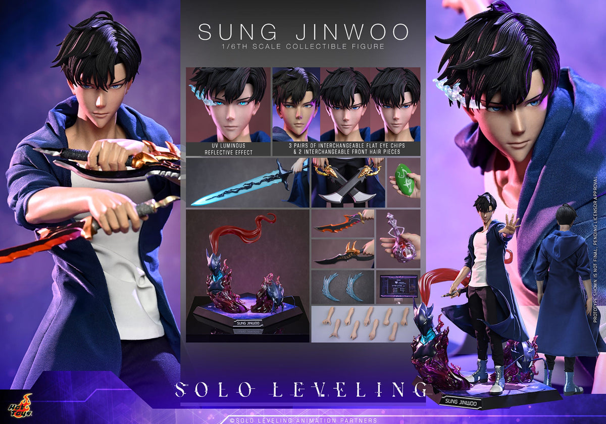 Sung Jinwoo (Solo Leveling) 1/6 Scale Action Figure - Hot Toys