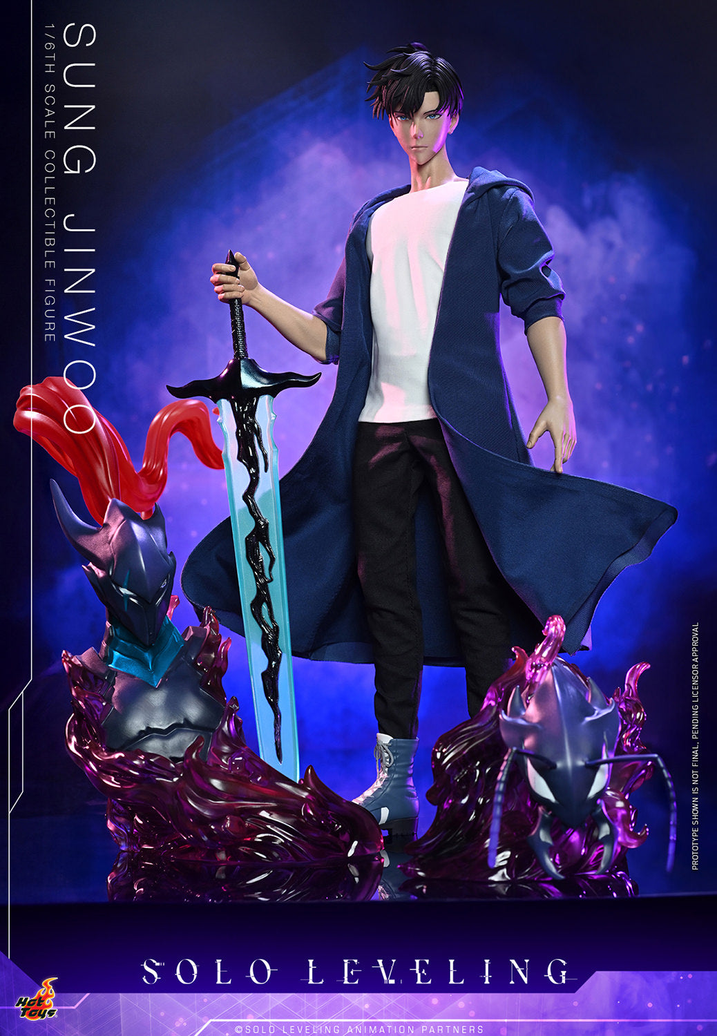Sung Jinwoo (Solo Leveling) 1/6 Scale Action Figure - Hot Toys