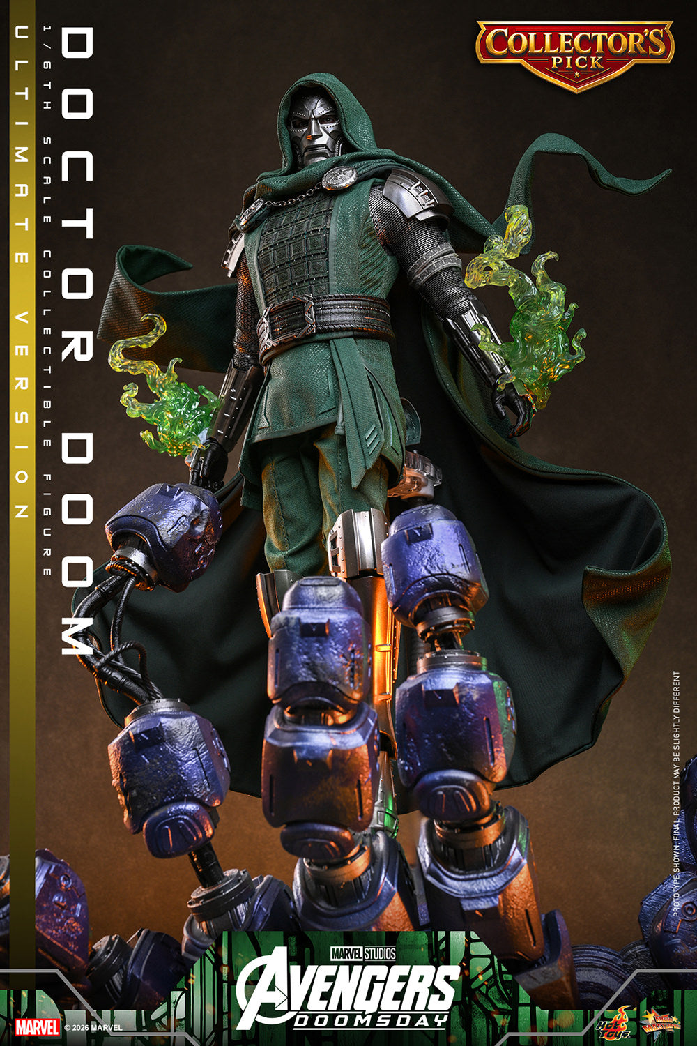 Doctor Doom (Avengers: Doomsday - Ultimate Version) 1/6 Scale Action Figure - Hot Toys