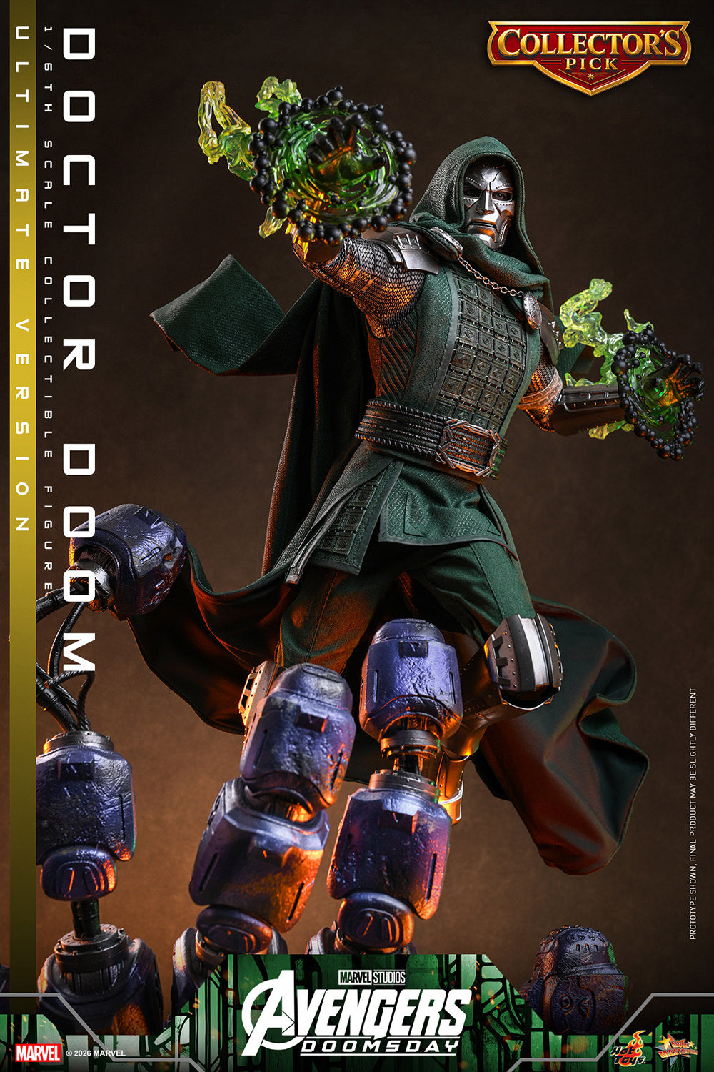 Doctor Doom (Avengers: Doomsday - Ultimate Version) 1/6 Scale Action Figure - Hot Toys