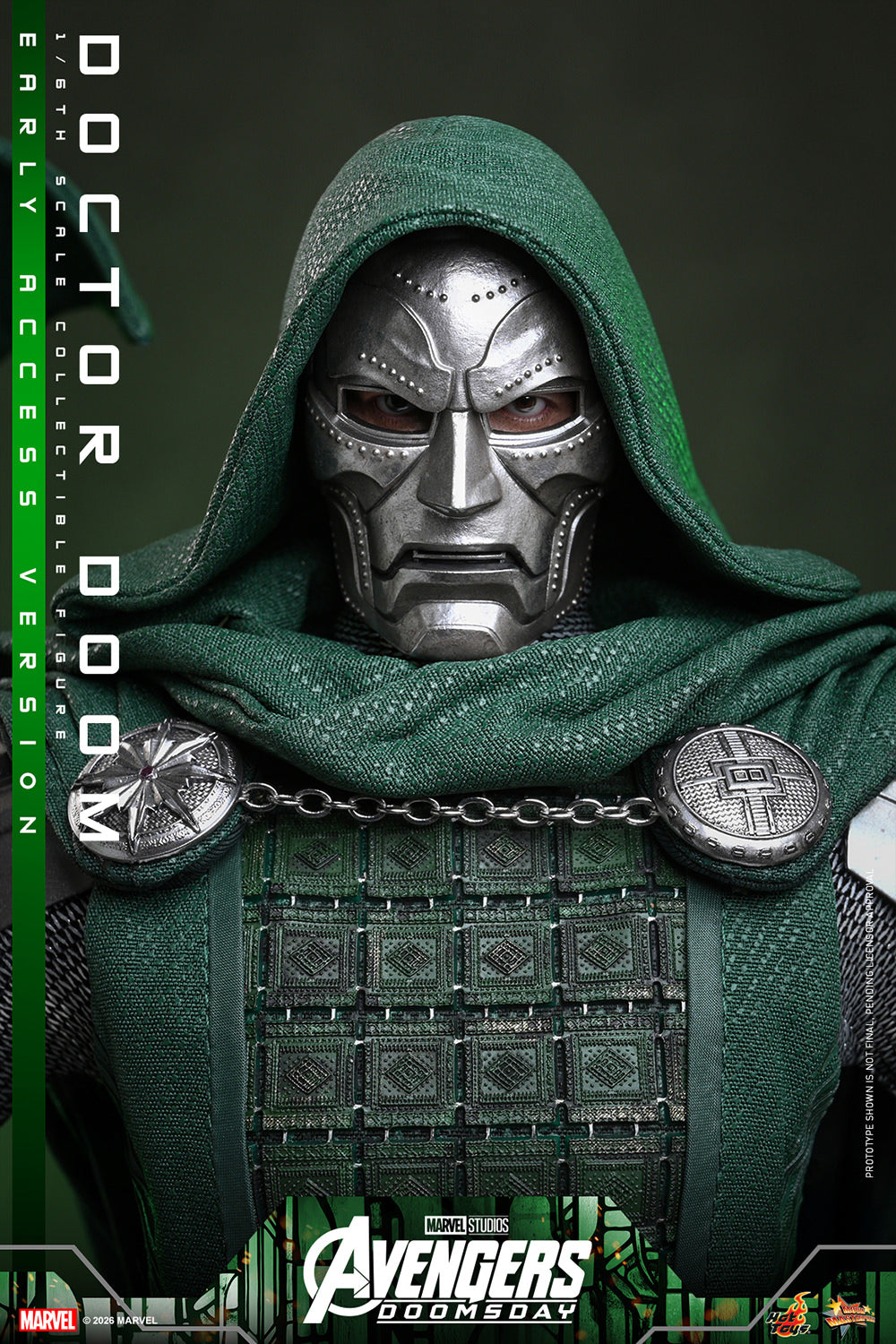 Doctor Doom (Avengers: Doomsday) 1/6 Scale Action Figure - Hot Toys