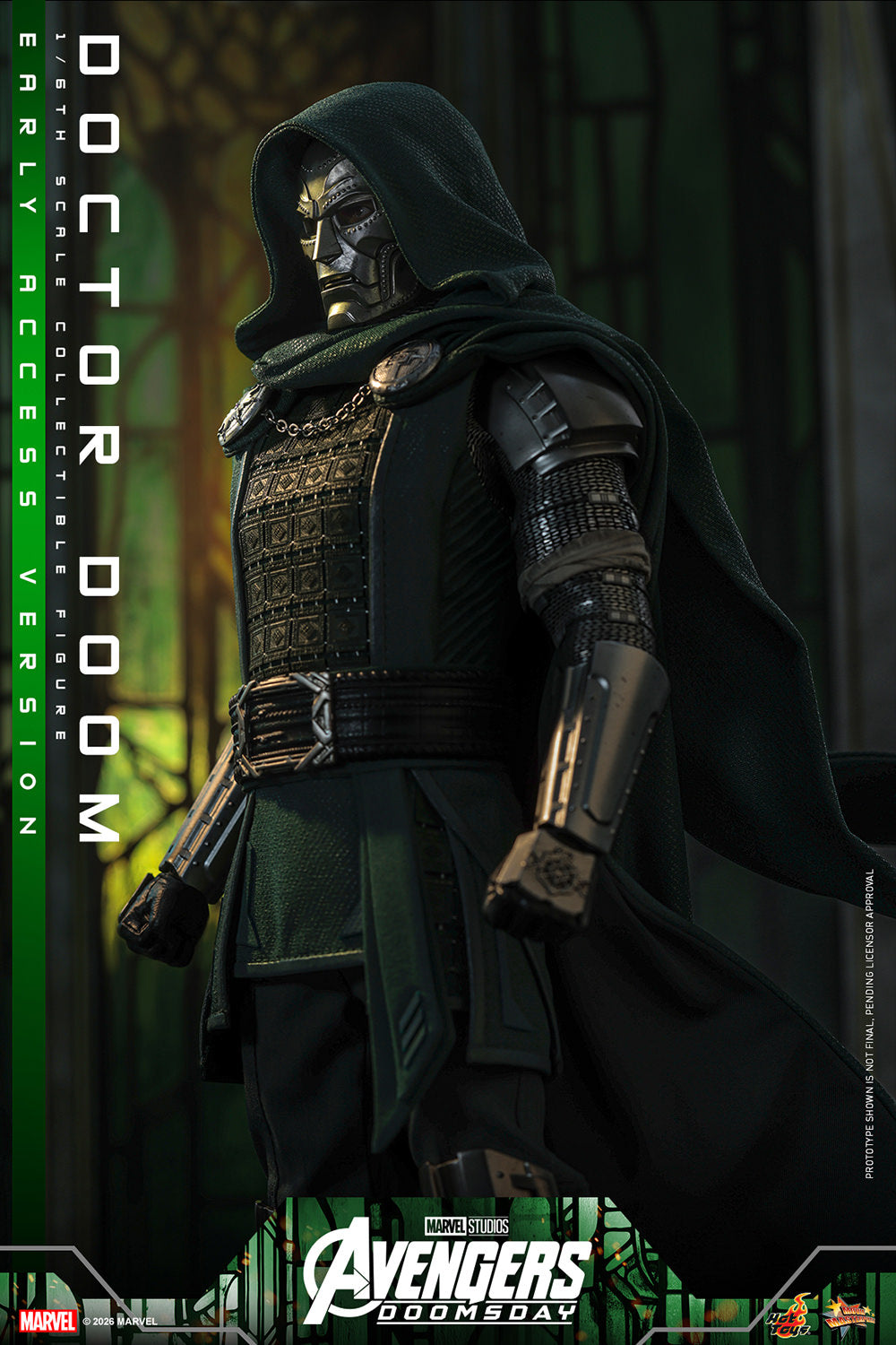 Doctor Doom (Avengers: Doomsday) 1/6 Scale Action Figure - Hot Toys