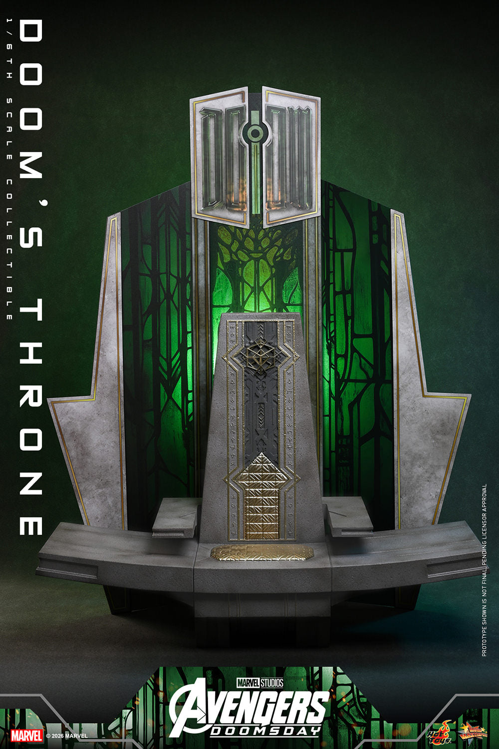 Doom's Throne (Avengers: Doomsday) 1/6 Scale Accessory - Hot Toys