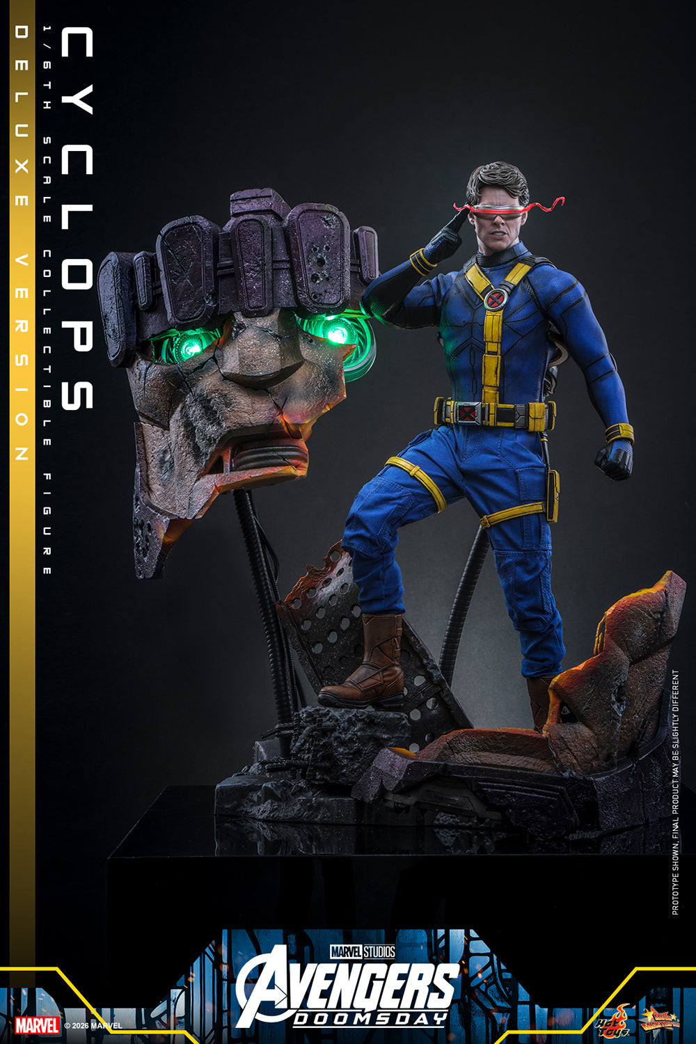 Cyclops (Avengers: Doomsday - Deluxe-Version) 1/6-Skala-Actionfigur - Hot Toys