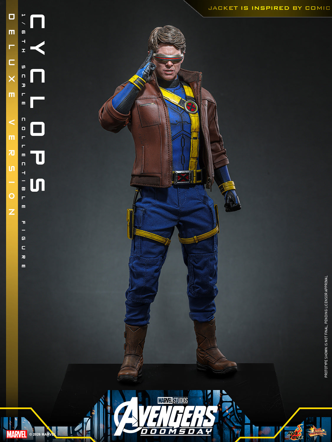 Cyclops (Avengers: Doomsday - Deluxe-Version) 1/6-Skala-Actionfigur - Hot Toys
