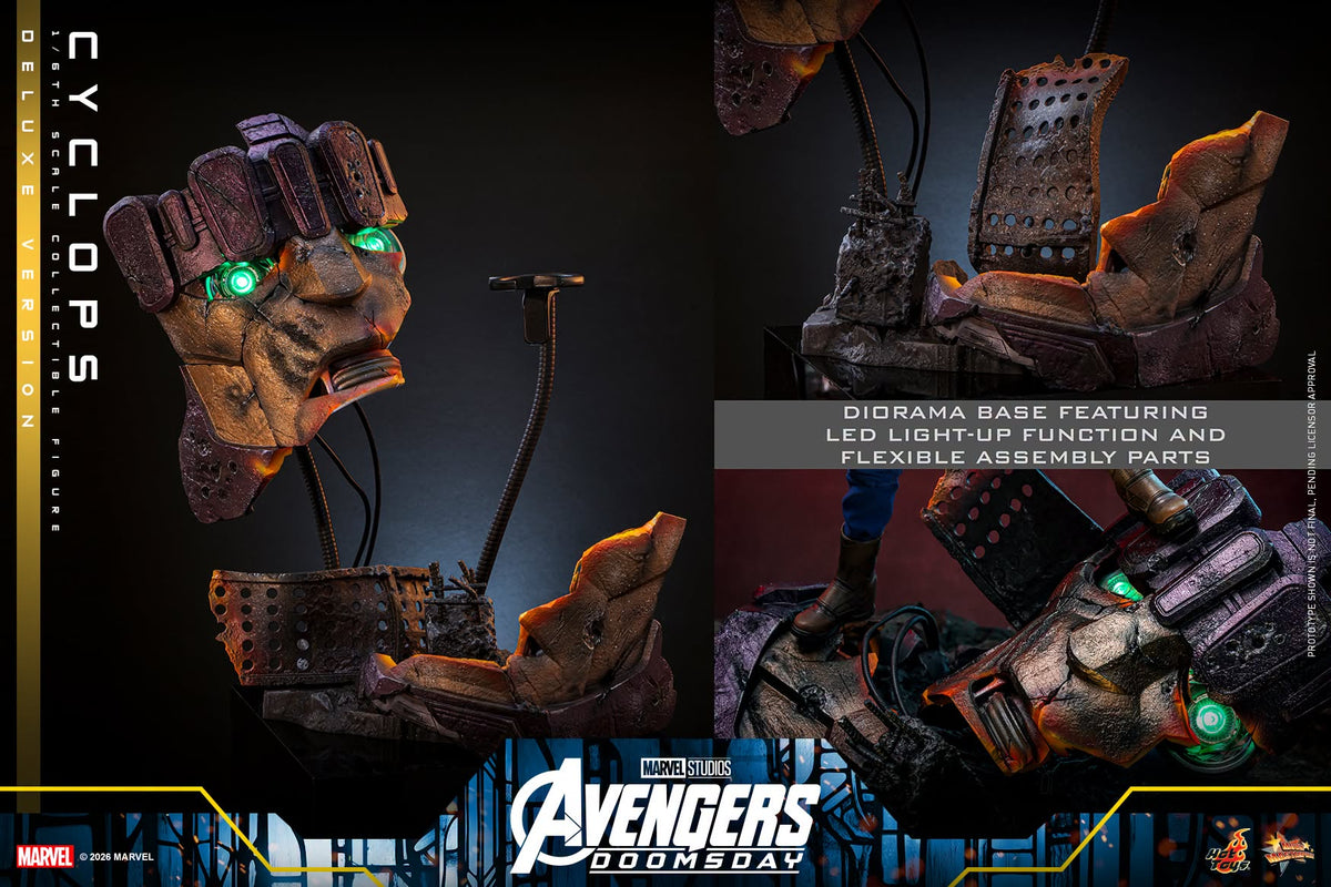 Cyclops (Avengers: Doomsday - Deluxe-Version) 1/6-Skala-Actionfigur - Hot Toys