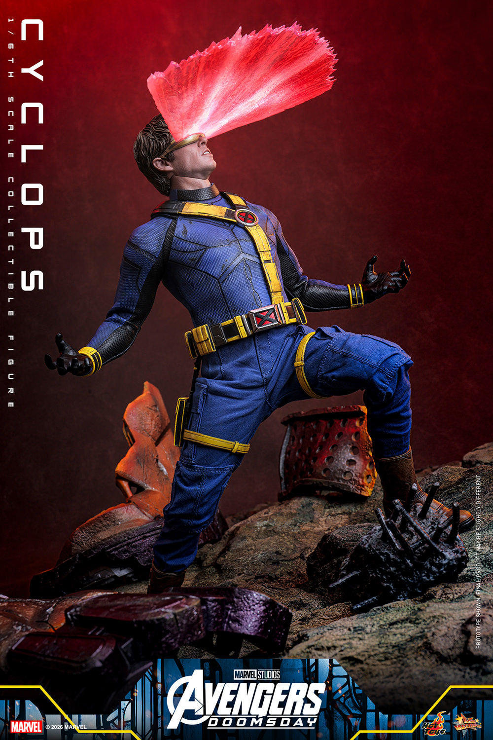 Cyclope (Avengers: Doomsday) Figurine articulée à l’échelle 1/6 - Hot Toys
