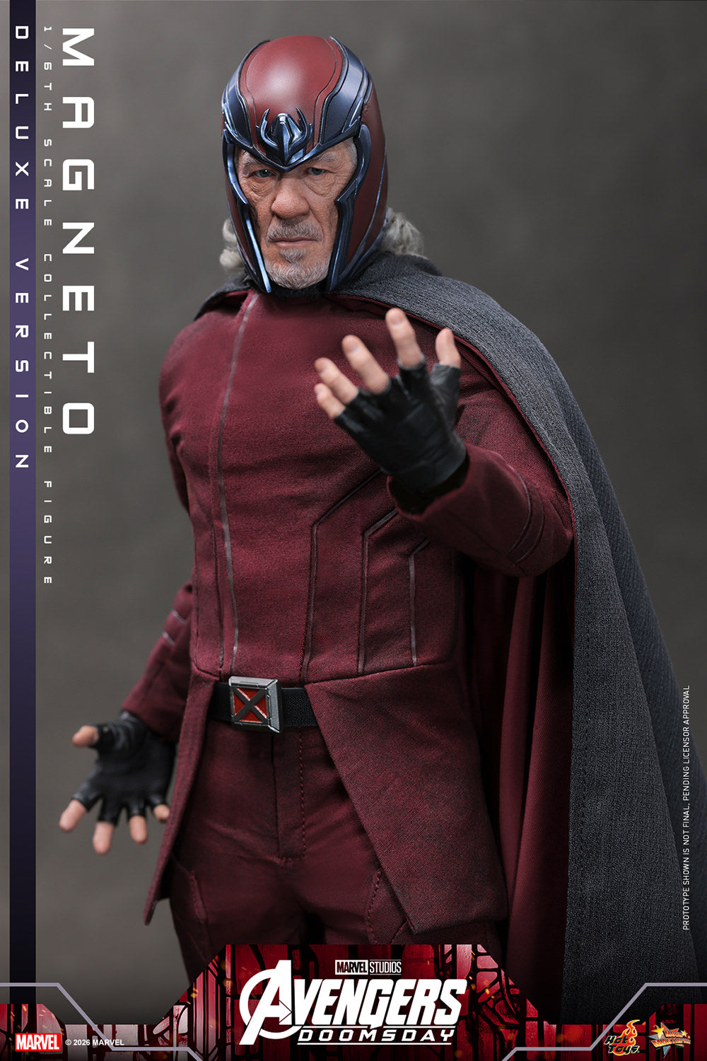 Magneto (Avengers: Doomsday - Deluxe-Version) Actionfigur im Maßstab 1/6 - Hot Toys