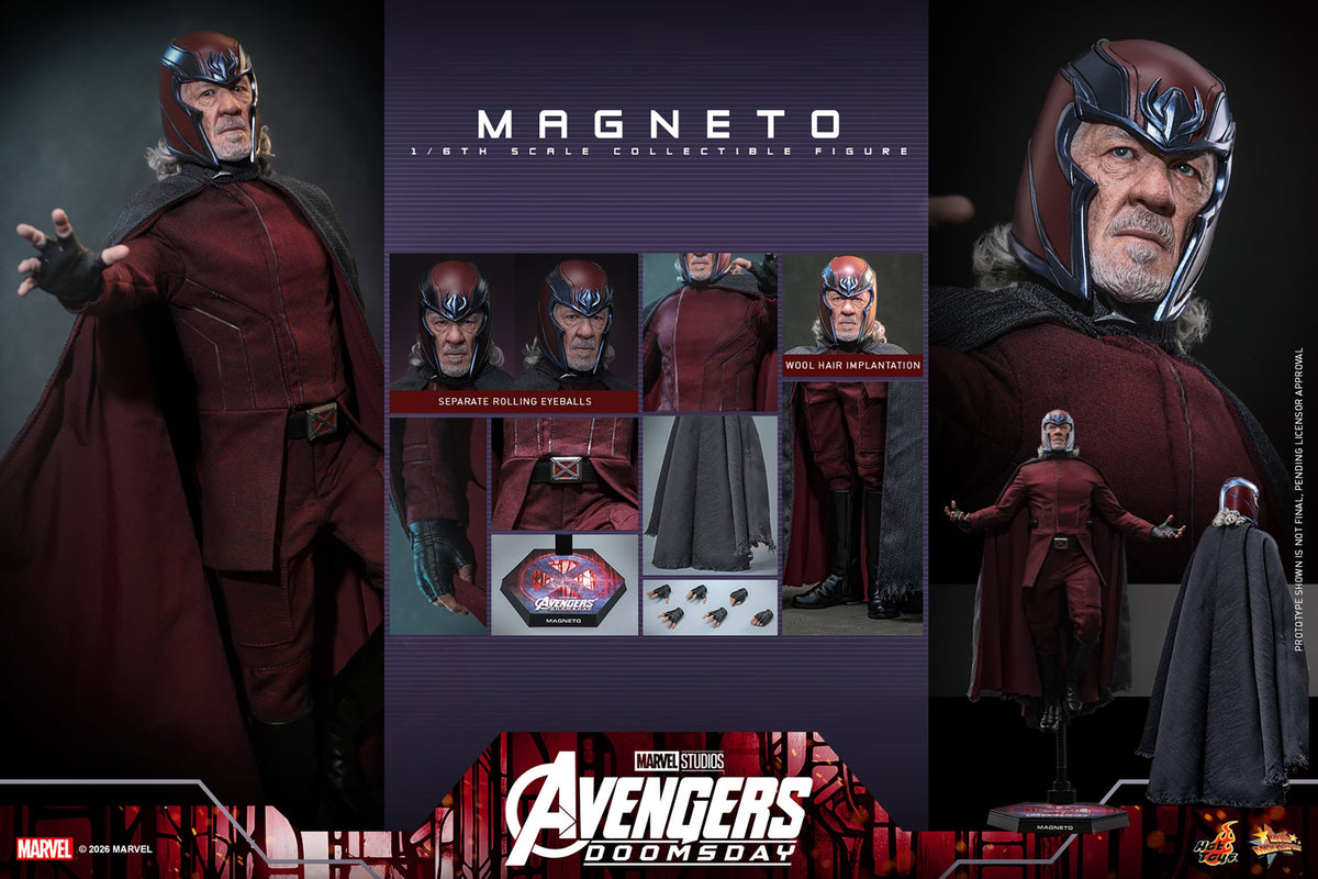 Magneto (Avengers: Doomsday) Figurine articulée à l'échelle 1/6 - Hot Toys