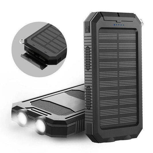 30,000mAh Waterproof Solar Charger Power Bank
