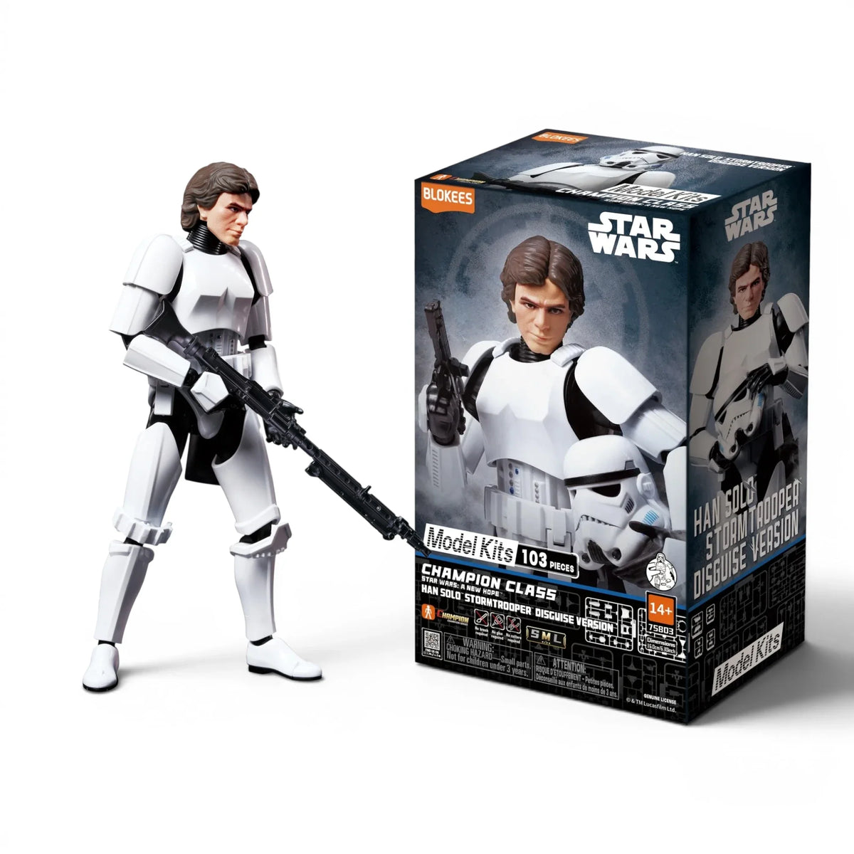 Han Solo Articulated Model Kit - Blokees
