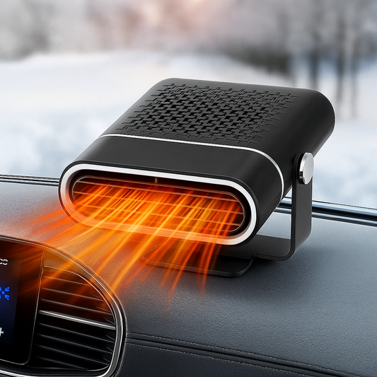 12V/USB Car Heater | Space-Saving demisting airflow