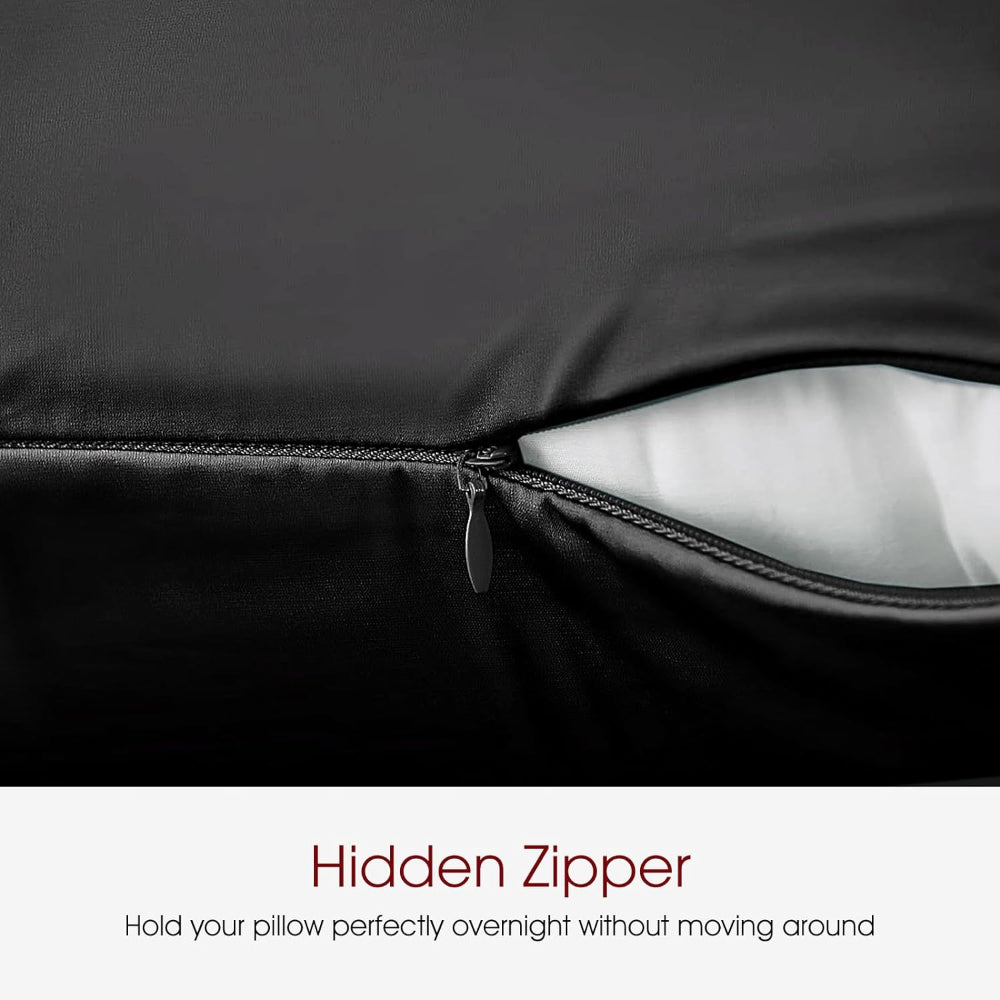 Silk Pillowcase Set for Skin & Hair - Twin Pack, Hypoallergenic