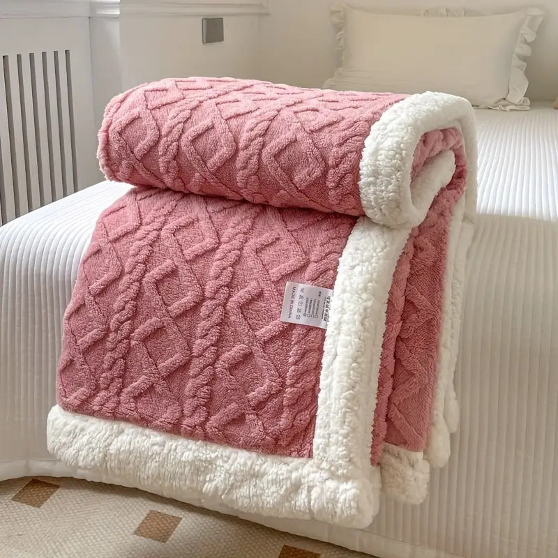 Cozy Sherpa Fleece Blanket for Ultimate Warmth and Comfort