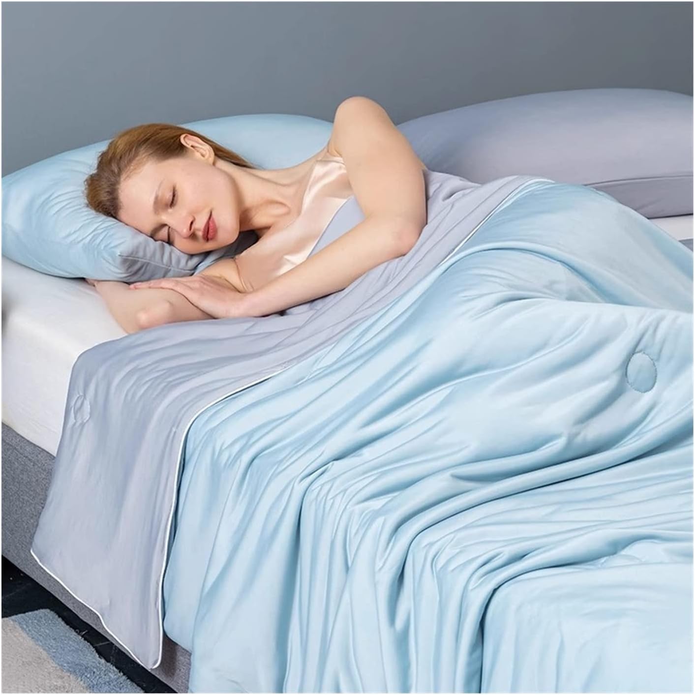 Ultimative Kühlende Decke für heiße Schläfer - Bleib die ganze Nacht kühl™️