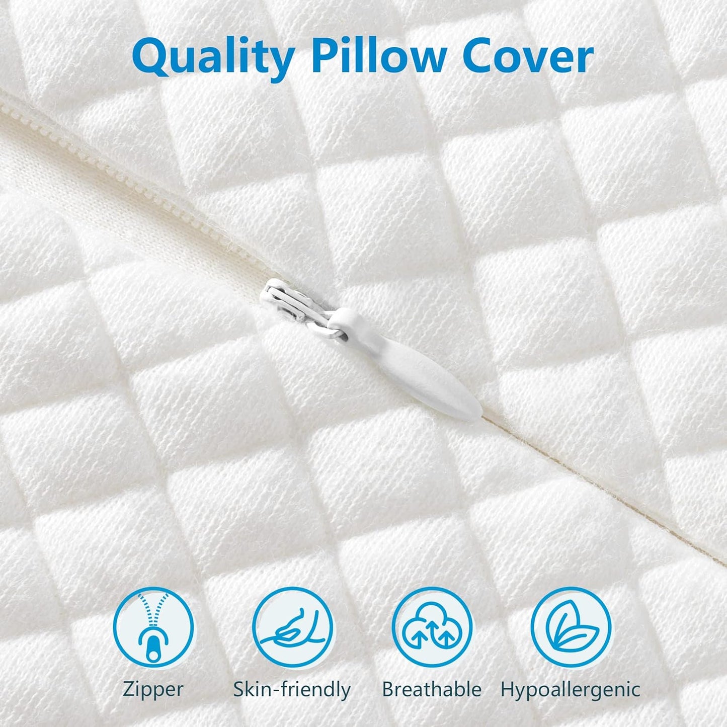 Luxury Memory Foam Pillow for Sleep, Neck Support & Cloud Comfort