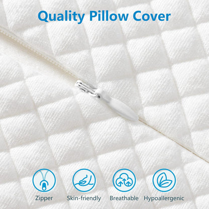 Luxury Memory Foam Pillow for Sleep, Neck Support & Cloud Comfort