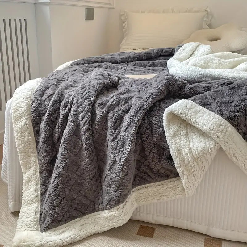 Cozy Sherpa Fleece Blanket for Ultimate Warmth and Comfort