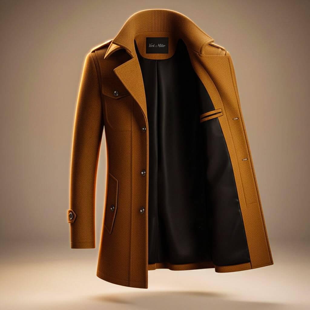 | Valero Men’s Virgin Wool Coat
