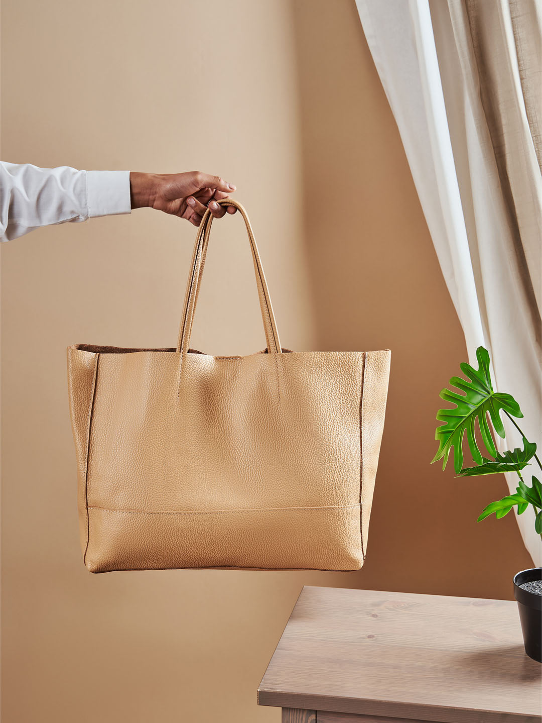 Die Carryall Leder-Tasche