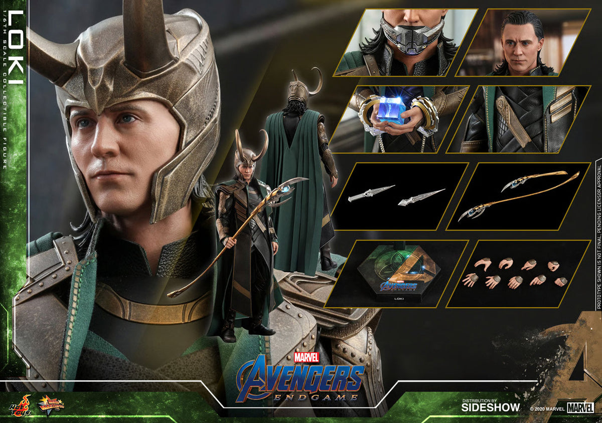 Loki, Actionfigur im Maßstab 1/6 - Hot Toys