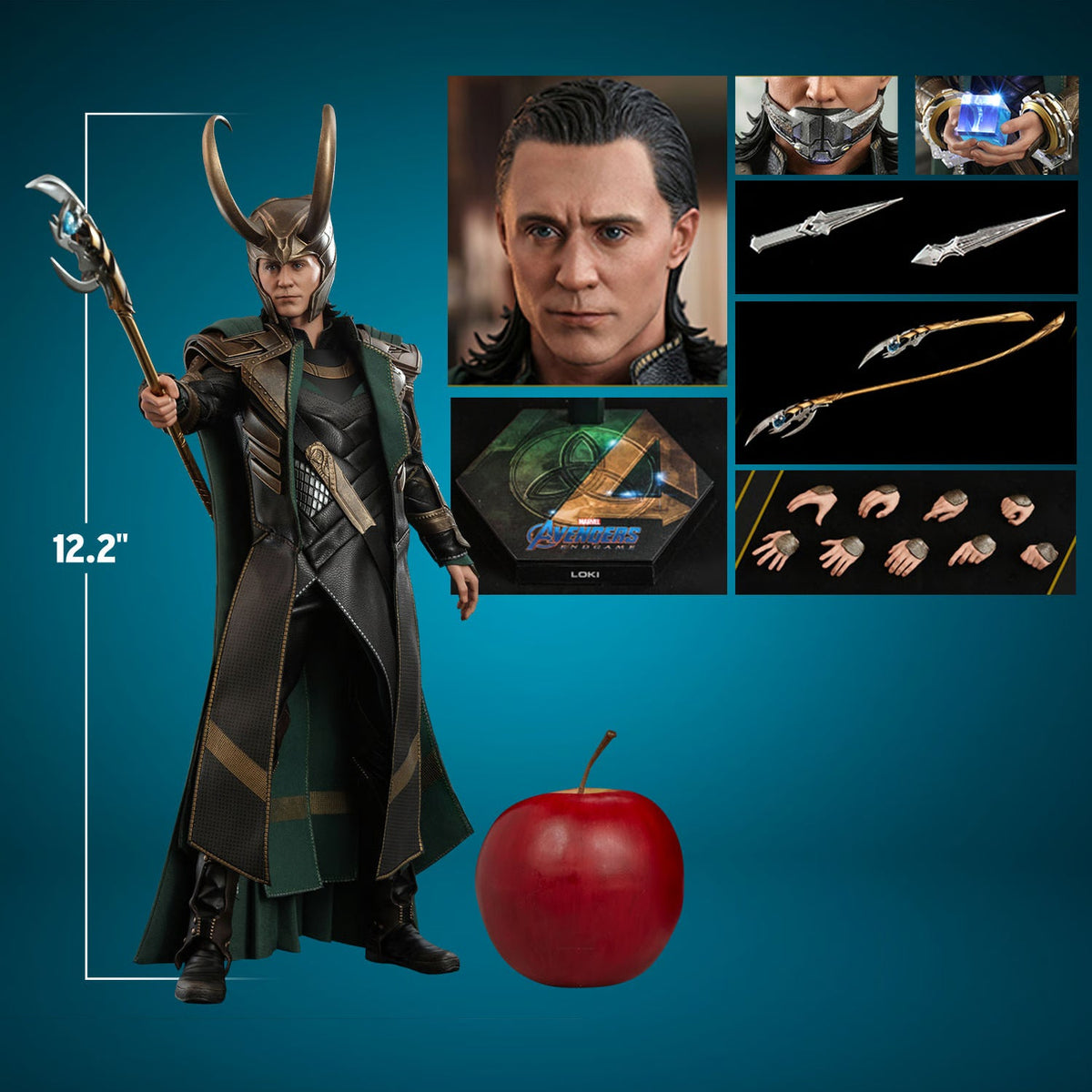 Loki, Actionfigur im Maßstab 1/6 - Hot Toys