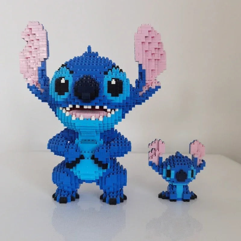 Blue Creature Building Block Set, 2,276 Pieces