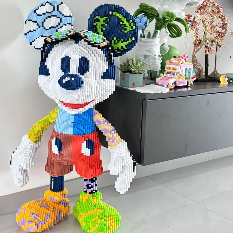 Colourful Mouse Building Block Set, 6,000 Pieces, 46 cm