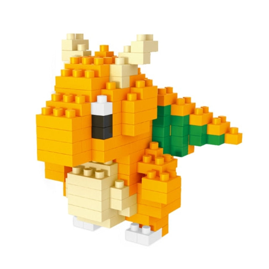 Mini Creature Building Block Set, Approximately 170 Pieces