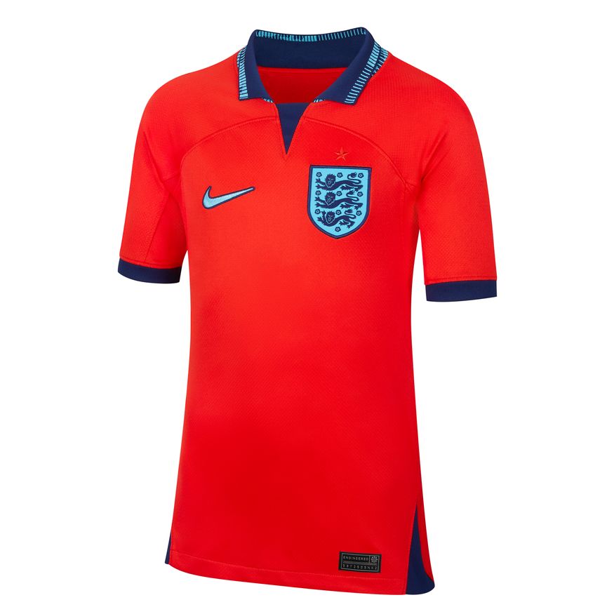 Maillot extérieur ANGLETERRE Enfants Coupe du Monde 2022