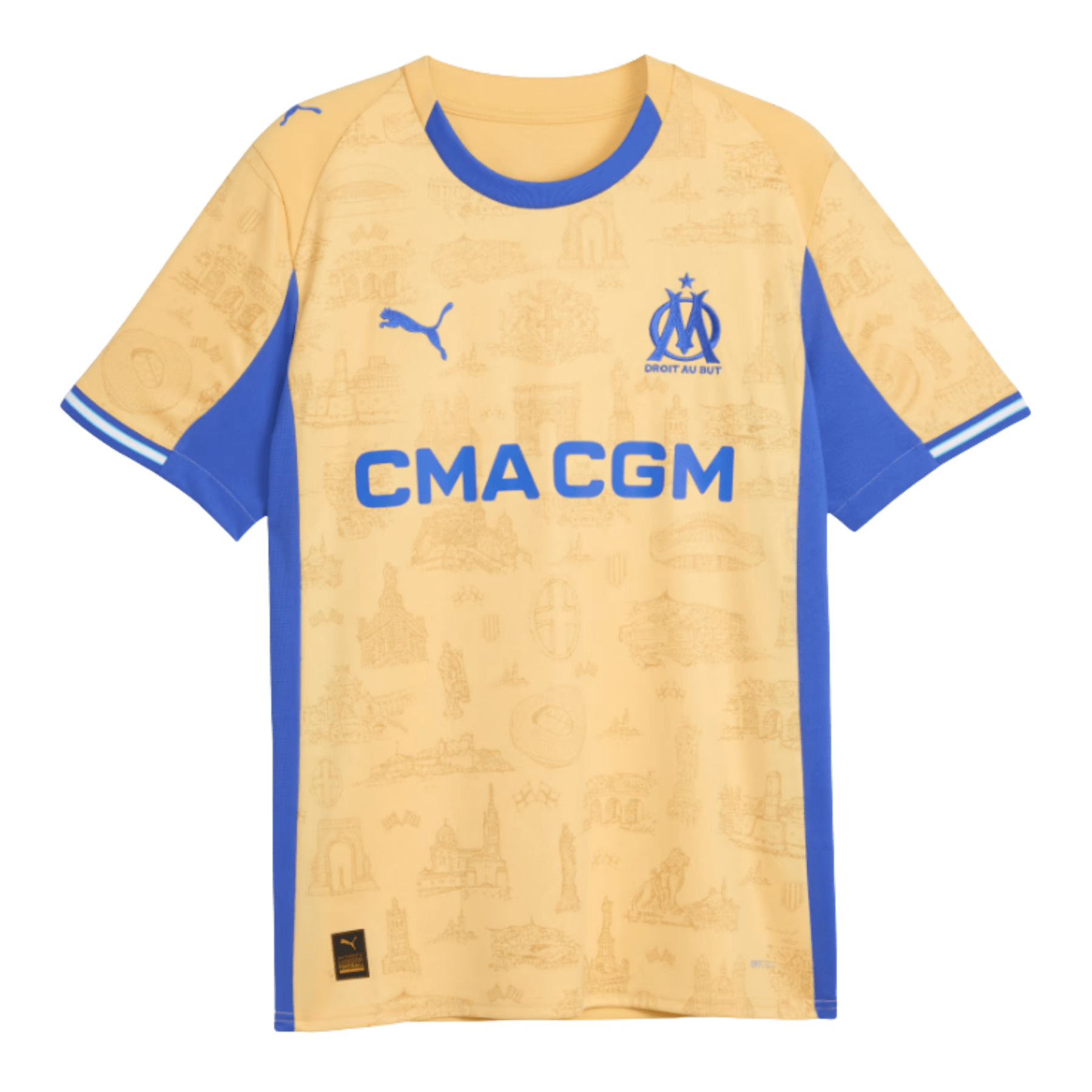 OM OLYMPIQUE MARSEILLE SPECIAL EDITION Jersey Men 25 / 26