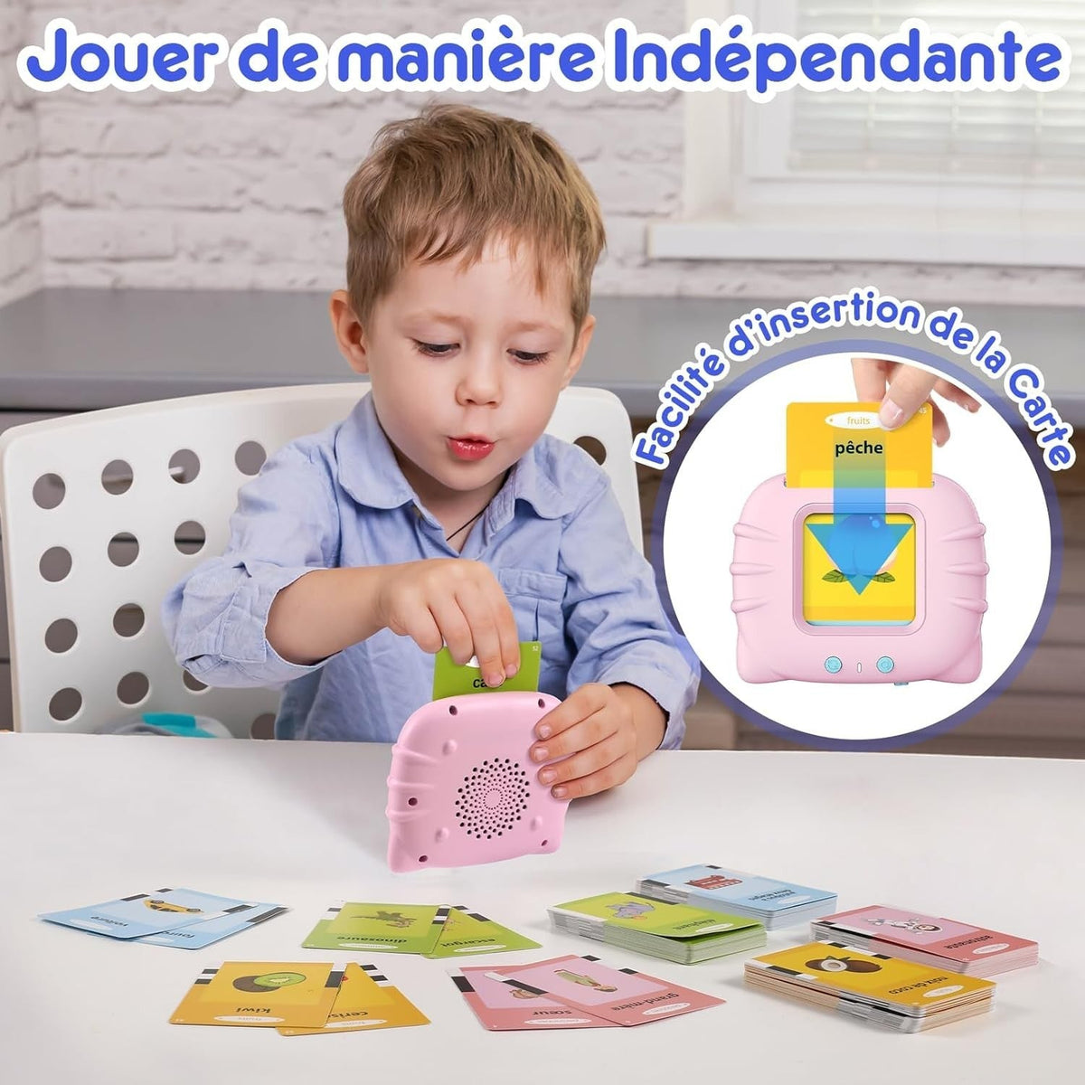 Montessori Talking Educational Flashcards