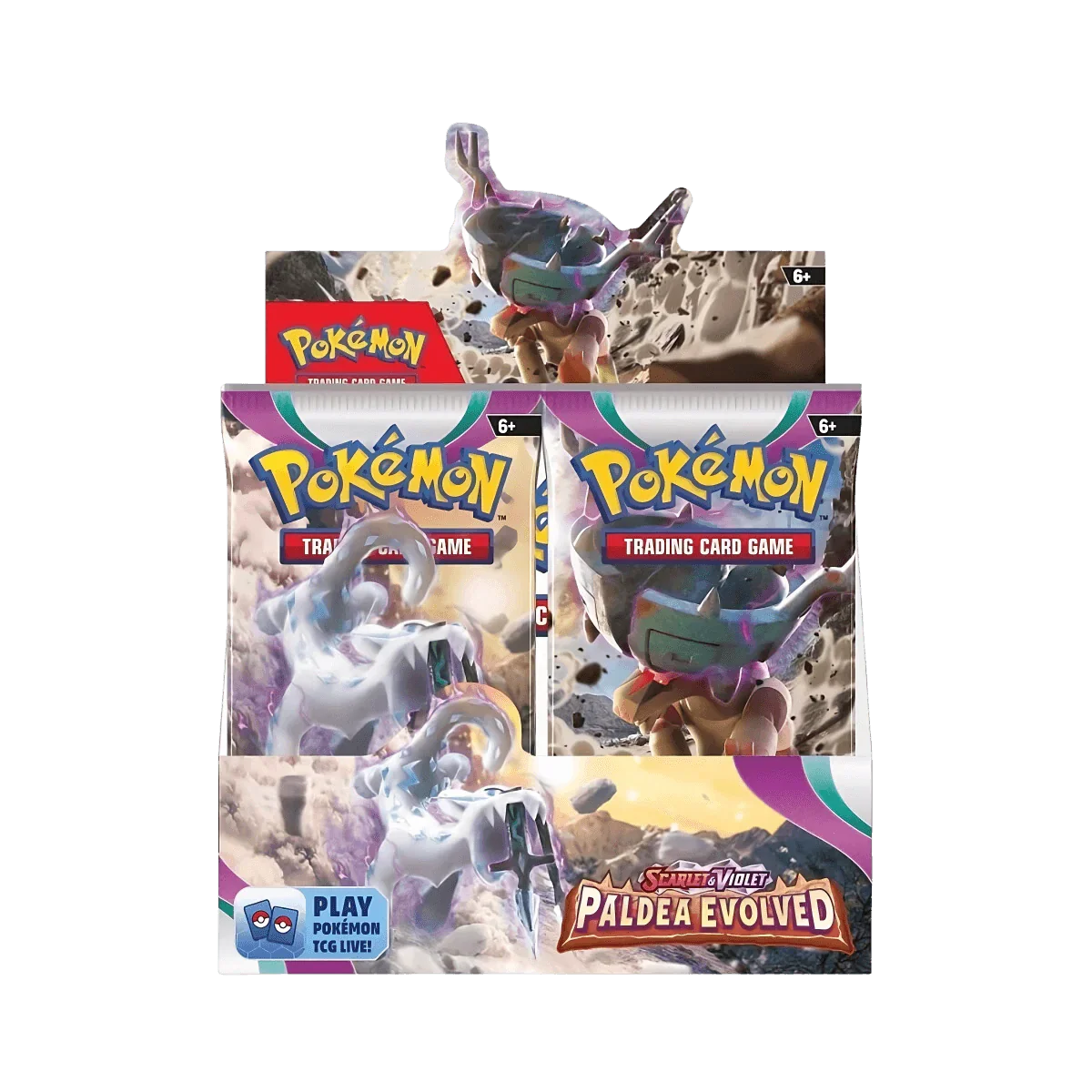 JCC Pokémon - Écarlate et Violet - Évolutions à Paldea - Boîte de boosters (36 boosters)