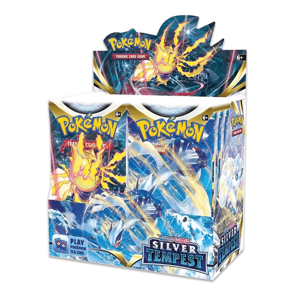 JCC Pokémon - Épée et Bouclier - Tempête Argentée - Boîte de boosters (36 boosters)