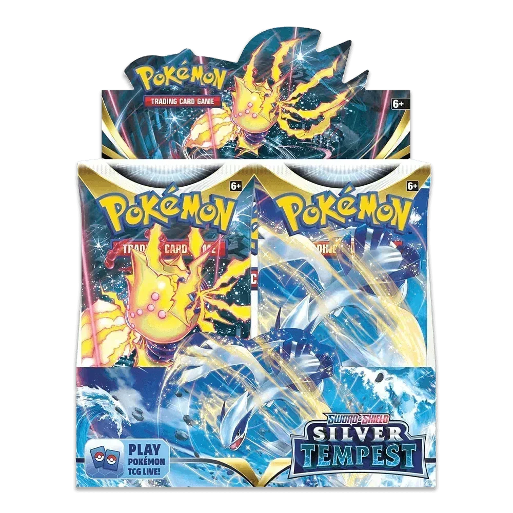 JCC Pokémon - Épée et Bouclier - Tempête Argentée - Boîte de boosters (36 boosters)